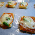 yummysunny's cooksnap of when they made 冷凍パイシートで簡単☆ピザ.