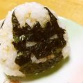 バカの壁's cooksnap of when they made ☆節分に☆鬼のおにぎり-鬼ぎり-.