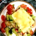 ほのざいる's cooksnap of when they made イワシのムニエル　野菜チーズ焼き.