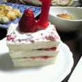 ぽぽちゃん2's cooksnap of when they made 1歳バースデーケーキ.