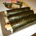 FUKINO's cooksnap of when they made 高野豆腐でしっとり7色恵方巻き☆.