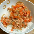 になぱぱ's cooksnap of when they made 魚身のあんかけ丼.