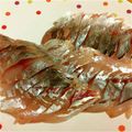 せりさわ's cooksnap of when they made 鯵お刺身・漁師風.