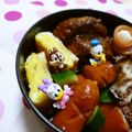 びんび❤'s cooksnap of when they made お弁当に♪ウインナーキュウリ.