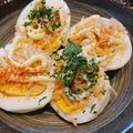 ひっこ's cooksnap of when they made ゆで卵に干しあみえびマヨ.