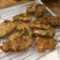 ゆゆゆぱっと's cooksnap of when they made エビとはんぺんと長芋の落とし揚げ☆☆.