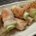 ◩のんち◩'s cooksnap of when they made 豚バラで巻いた葱の柚子こしょう風味.