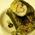 しろくまりん's cooksnap of when they made 2013年　節分・恵方巻き①(はーと巻).