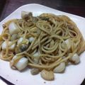 nao9605's cooksnap of when they made シーフードミックスで簡単パスタ.