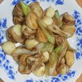 bebemarico's cooksnap of when they made ベビーホタテと里芋の炒め.
