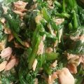 のあママん's cooksnap of when they made さっぱり春菊とツナの梅肉和え.