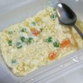 芽衣紗ママ's cooksnap of when they made 離乳食(６～完了期)レンジ茶碗蒸し.