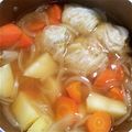 な＊ち's cooksnap of when they made うちのポトフ☆ロールキャベツ.