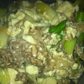 かれおん's cooksnap of when they made 豚コマのとろりん♡豆腐炒め.