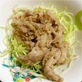 牛乳どーなつ's cooksnap of when they made 豚ロースの生姜焼き☆(*^ω^*).