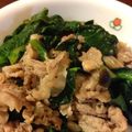 ドレミファソラ耳's cooksnap of when they made お弁当☆豚肉しめじ小松菜炒め.