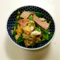 solex6's cooksnap of when they made さやえんどうとハムの卵炒め.