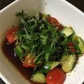 ポメちょん's cooksnap of when they made きゅうりとトマトのポン酢和え.