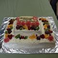 M／K's cooksnap of when they made ウェディングケーキ.