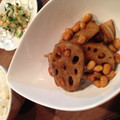 Battermama's cooksnap of when they made レンコンと大豆の照りっと炒め。.