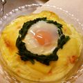 あやちん０８１６'s cooksnap of when they made 玉子とほうれん草のミートグラタン.