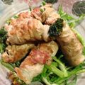 なな0603's cooksnap of when they made ✿菜の花の肉巻き✿.