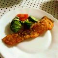 himeღ's cooksnap of when they made カリッと！鮭のパン粉焼き～ハーブ香～.