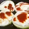 anjizi's cooksnap of when they made 簡単☆大根で一口ピザ.