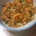 Yuitoto's cooksnap of when they made キャベツと豆腐の炒り卵.