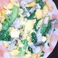 あざらしの赤ちゃん's cooksnap of when they made ちょいと一品♪小松菜たまごの洋風ごまあえ.