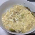 sae324's cooksnap of when they made 卵だけあんかけスープチャーハン.
