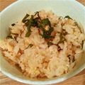 sa00104's cooksnap of when they made 私の定番・サーモンの炊き込みご飯！.