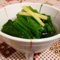 rie-tin's cooksnap of when they made ほうれん草の美味しいお浸し（料亭風）.