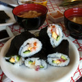 mocotoran's cooksnap of when they made 我が家の恵方巻き！.