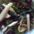 jiya's cooksnap of when they made 簡単*＊ほうれん草ときのこのソテー*＊.