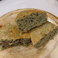 ●ゆゆゆ●'s cooksnap of when they made ほっこり和風♡よもぎ小豆ケーキ.