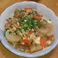 ともちょ＊'s cooksnap of when they made 大根☆豚肉☆お豆腐煮.