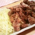 よん妻's cooksnap of when they made 鹿肉!　柔らか塩麹揚げ！.