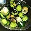 なぞう's cooksnap of when they made 簡単！キュウリとチクワの塩昆布和え♪.