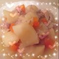 みるあ。's cooksnap of when they made 圧力鍋で『手羽元の塩肉じゃが』.