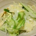papikun's cooksnap of when they made きゅうりと筍、玉葱の味噌レモン.