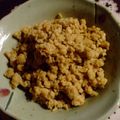 カバゴン's cooksnap of when they made 生姜風味の鶏そぼろ.