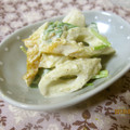 まな竜's cooksnap of when they made 三つ葉とちくわのワサビマヨネーズ和え.