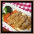 sayav-.-v.'s cooksnap of when they made じゃが豚の洋風巻き煮.