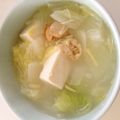 Yuki's cooksnap of when they made 白菜とホタテのこっくりスープ.
