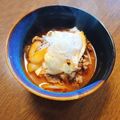 もふもふクロさん's cooksnap of when they made ☆あったか豚バラとキムチ豆腐の煮込み☆.