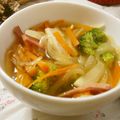 反省堂書店（のぐち）'s cooksnap of when they made 簡単☆栄養満点スープ.