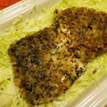 nyanconya's cooksnap of when they made アジの香草焼き.