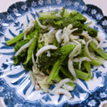 あっこ姉's cooksnap of when they made 菜の花と小女子の炒め蒸し.