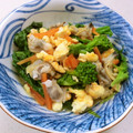 あっこ姉's cooksnap of when they made 菜の花とあさりで春の香りの炒り豆腐.